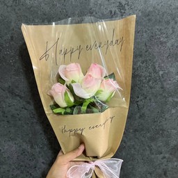 ดอกกุหลาบชมพู