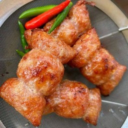 แหนมสดทอด