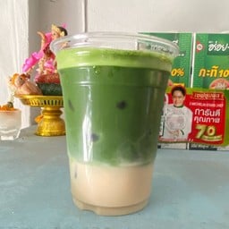 มัทฉะลาเต้ wako Marukyu Koyamaen