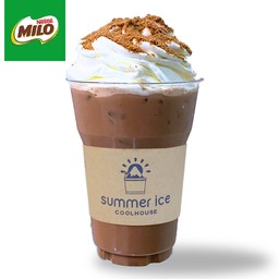 ไมโลภูเขาไฟครีมเย็น