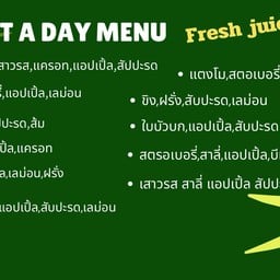 Eat a day fresh juice