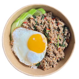 ข้าวกะเพราหมูสับ