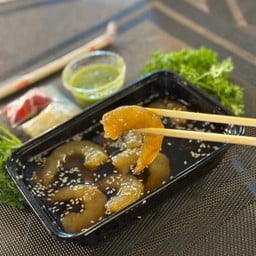 (T1)กุ้งดองซีอิ๊วญี่ปุ่น 120กรัม( 9-10ตัว)