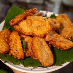 กล้วยทอดเจ้หมวย สาขาดำเนินสะดวก(ข้างCJ แยกไฟแดงตลาดน้ำ)
