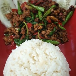 ข้าวกระเพราหมูสับ