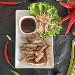 พวงนมหมูย่าง