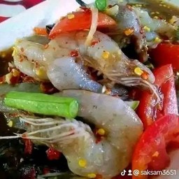 ตำกุ้งสดปลาร้า
