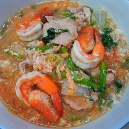(มังกรทอง) สุกี้กุ้ง หรือ ทะเล
