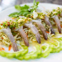 กุ้งแช่น้ำปลา