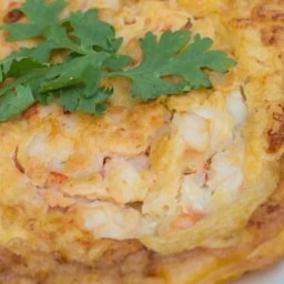 ไข่เจียวกุ้งสับบ