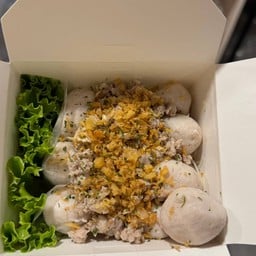 เส้นหมี่ + หมูสับ