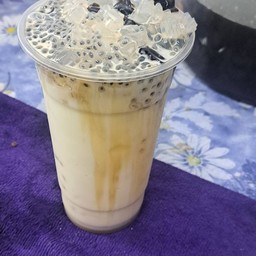 น้ำเต้าหู้เย็น+เครื่อง