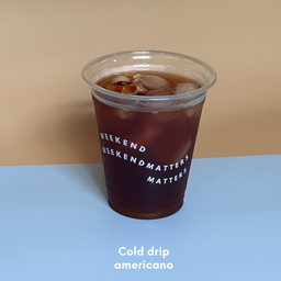 Cold drip coffee