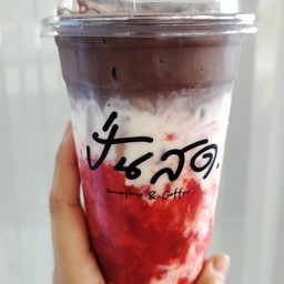 โกโก้นมสดสตอเบอร์รี่