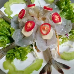 กุ้งแช่น้ำปลาา