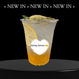 Honey lemon soda