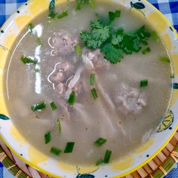 ข้าวต้มหมู (เพิ่มไก่)