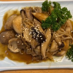 เห็ดผัดซอสเทอริยากิ