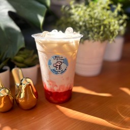 นมสดสตอเบอรี่