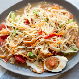 ตำไทยไข่เค็ม