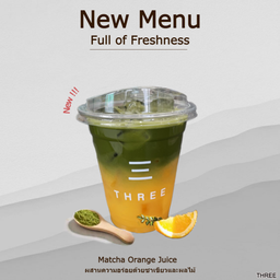 Iced Matcha Orange