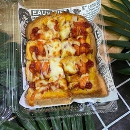 ปังปิ้งเนยปูอัดชีส