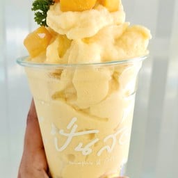 มะม่วงปั่นนมสด