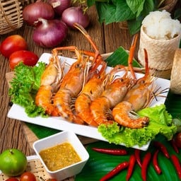 กุ้งแม่น้ำเผา (ครึ่งโล)