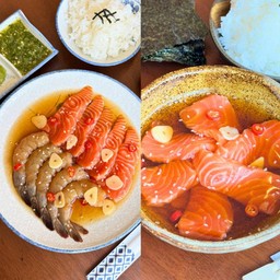 เซ็ตจับคู่รวม+แซลม่อนดอง