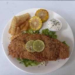 fried fish steak