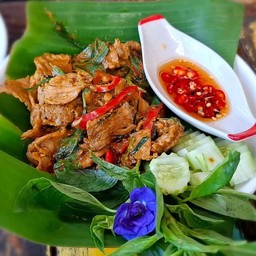 คั่วเนื้อปักษ์ใต้(กับข้าว)