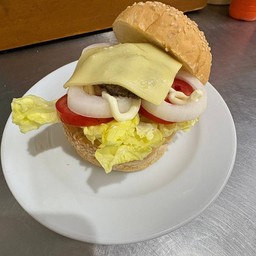 เบอร์เกอร์เนื้อ&ชีส