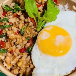 ข้าวกะเพราหมูสับ