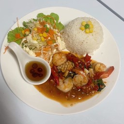 ข้าวกระเพราทะเล