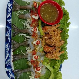 Pp03.กุ้งแช่น้ำปลา ค้างกุ้งกรอบ สุดยอดเด็ด