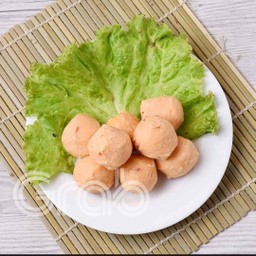 ลูกชิ้นเนื้อลวก  10 ลูก