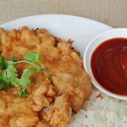 ข้าวไข่เจียวหมูสับ