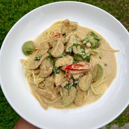 Spaghetti Green curry