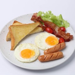 อเมริกัน เบรคฟาส. American Breakfast