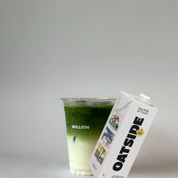 มัทฉะลาเต้ OATSIDE