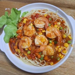 สปาเก็ตตี้ผัดซอส