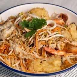 กระเพาะปลาผัดแห้งมหาสมุทร