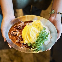 HUGS Hayashi  OMU rice (Hashed beef with rice)
