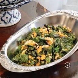 ผักเหมียงผัดไข่