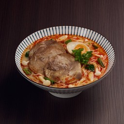 ราเมนต้มยำหมูชาชู