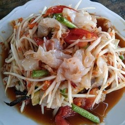 ตำปูกุ้งสด