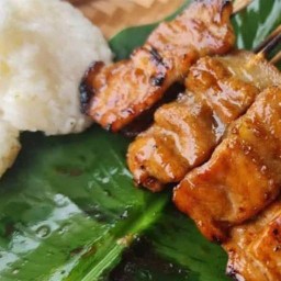 หมูปิ้งนมสด เห็ดย่างเทอริยากิ