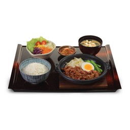 เซตเนื้อย่างกระทะร้อน