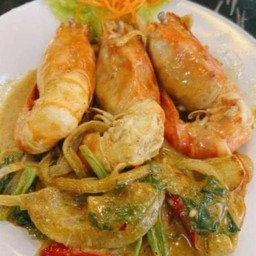 Pp04.กุ้งผัดผงกระหรี่