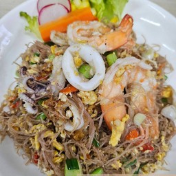 หมี่ข้าวกล้องคั่วพริกเกลือ